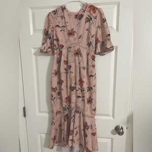 Maternity floral dress